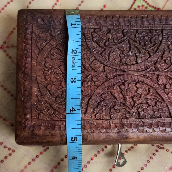 Wooden jewellery box - Picture 6 of 8